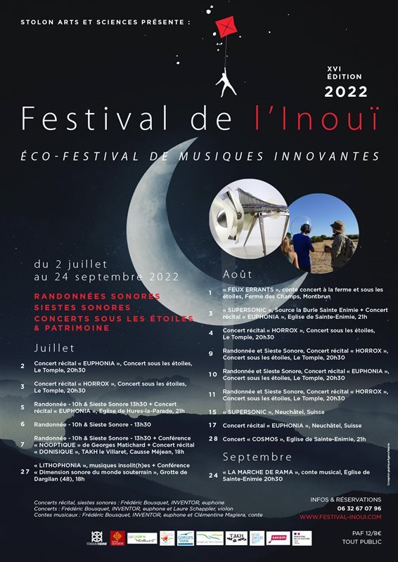 Eco-festival de l’inouï 2022 # 16, Lozère