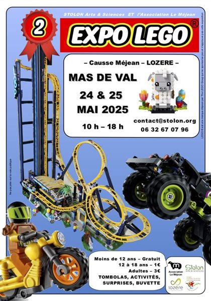 AFFICHE EXPOSITION LEGO 2025